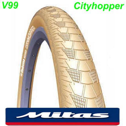 Mitas Pneu 26x2.00 (52-559) V99 Cityhopper creme-beige APS-RS